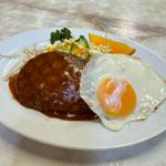 ハンバーグエッグ