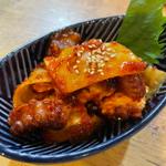 島ダコのキムチ(国頭港食堂)