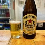 サッポロ赤星ラガー(大衆酒場 チャン栓チャン)