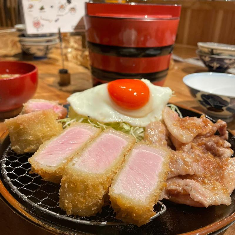 合盛り定食(ニューベイブ 北堀江店)