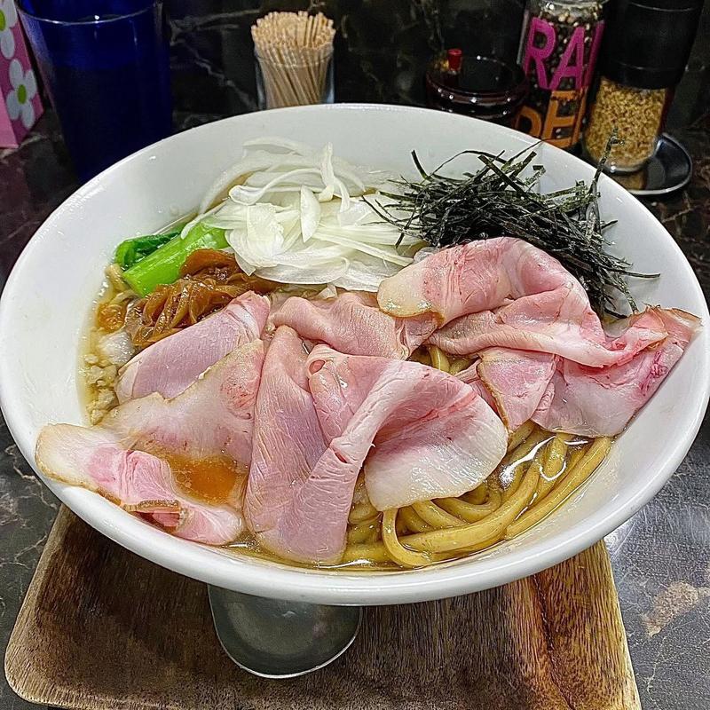 燕三条系背脂煮干しそば 麺250g(群青 )