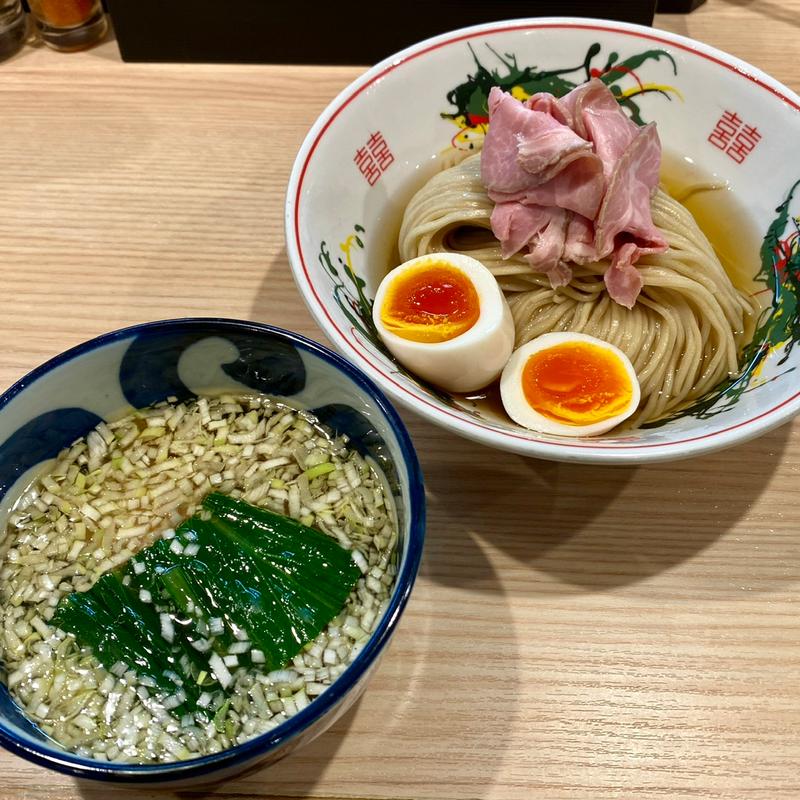 全部入り鰹昆布水つけ麺(水原製麺)
