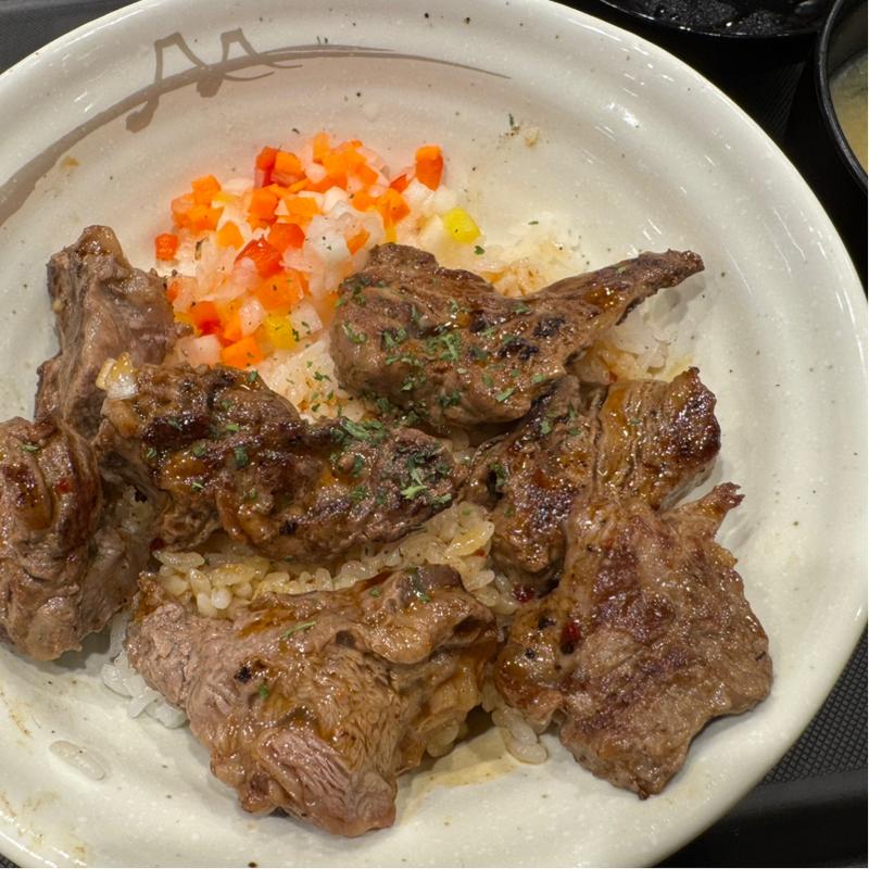 カットヒレステーキ丼(松屋 飯田橋駅前店 )