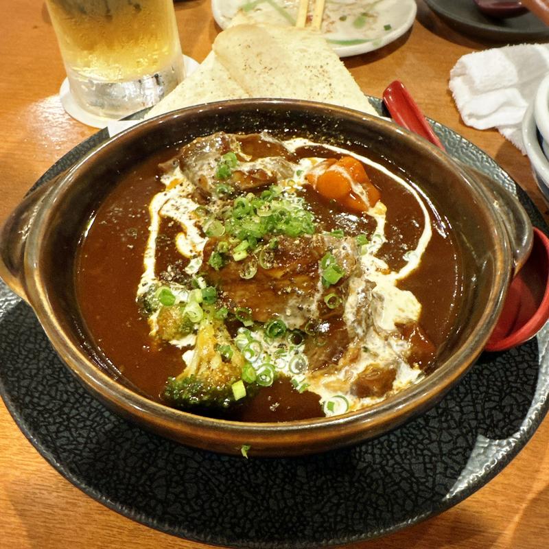 牛タンの濃厚たんシチュー(つなぎや 中目黒)