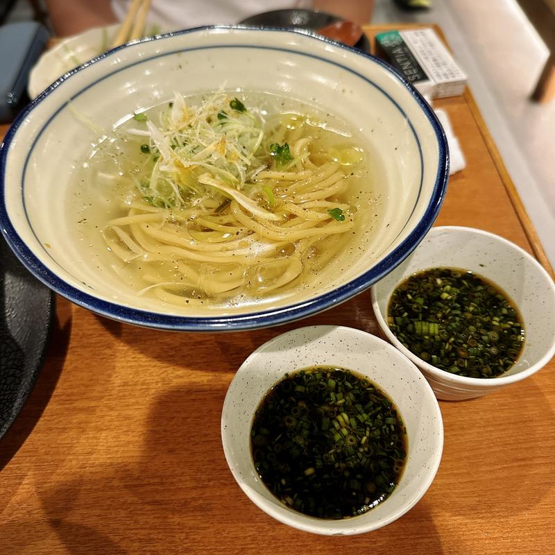 冷しそーらーめん(つなぎや 中目黒)