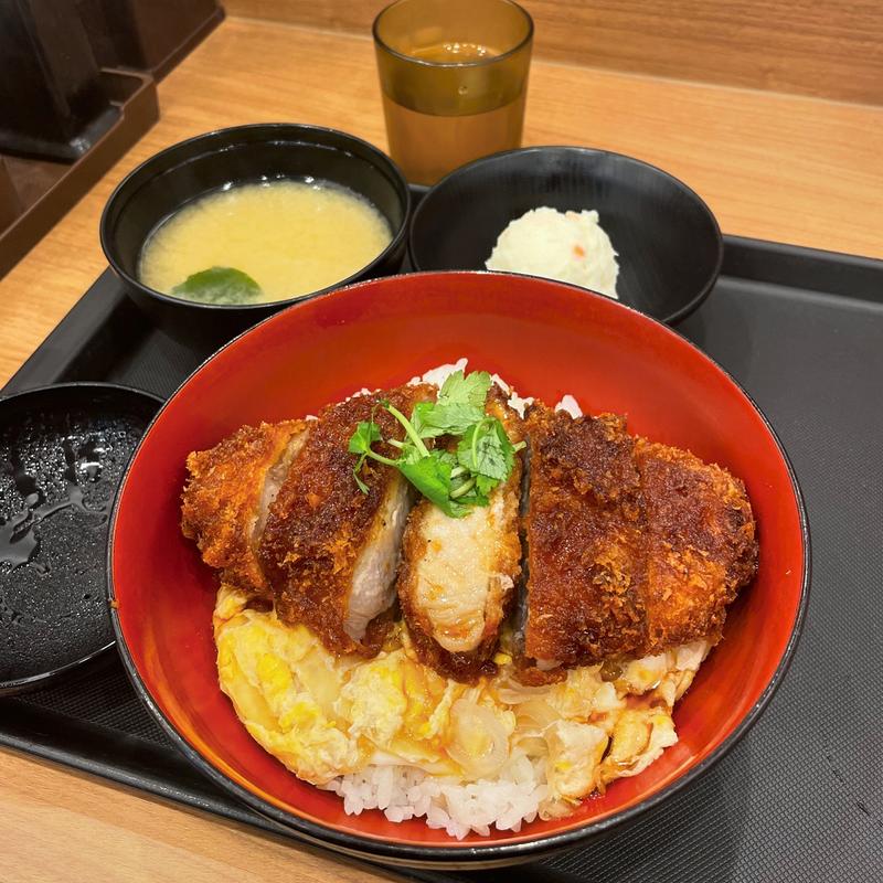超厚切り焼きかつ丼(松のや 新橋店)