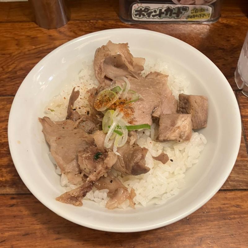 チャーシューご飯(麺屋空海 スーク海浜幕張店)