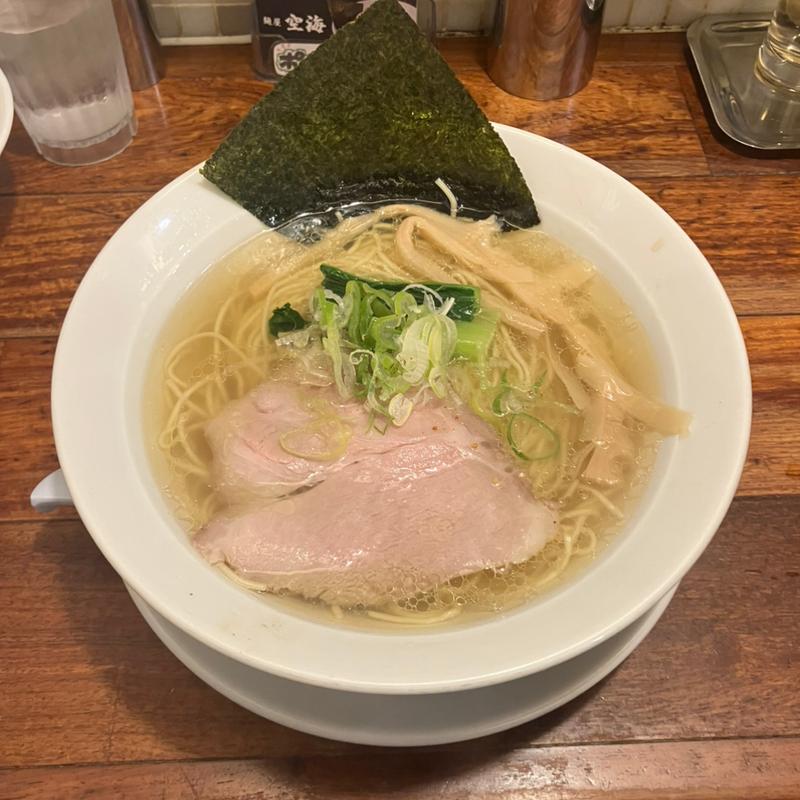 塩らぁ麺(麺屋空海 スーク海浜幕張店)