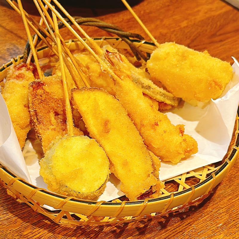 串カツ10本盛(ダイニング みしま)