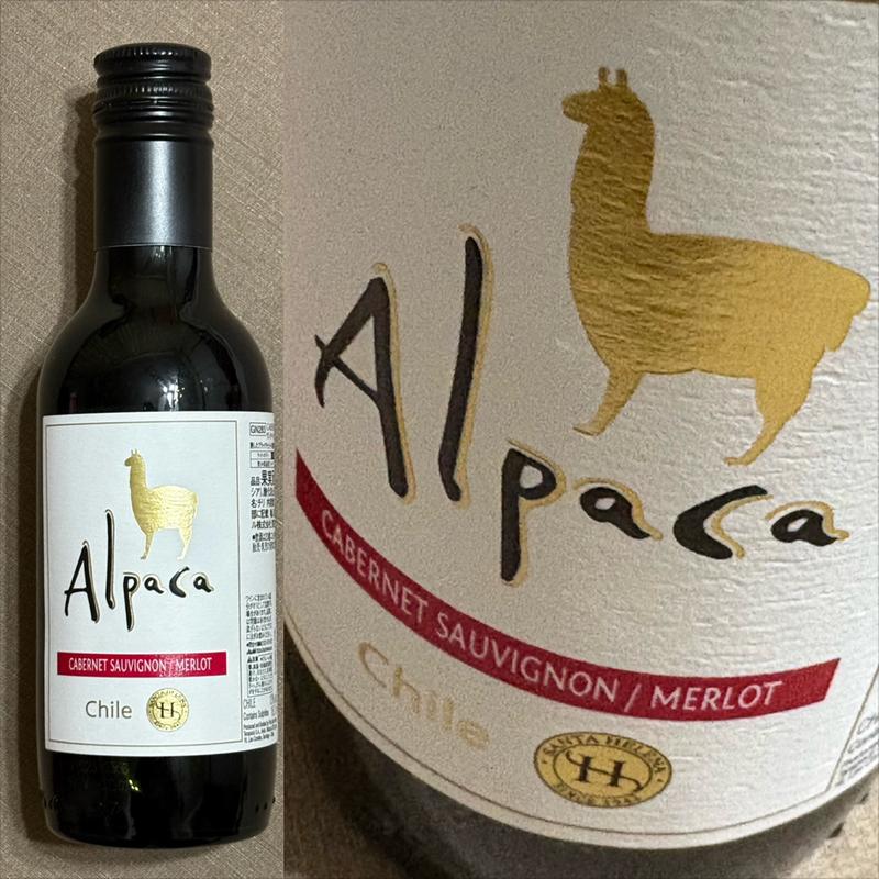 Alpaca・カベルネ / メルロー・187 ml(ファミリーマート 南万騎が原／Ｓ店)