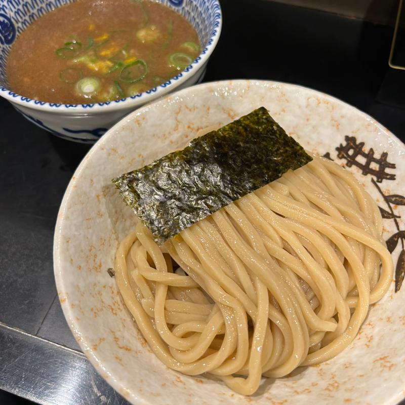 Wスープつけ麺    麺200g(無鉄砲 つけ麺 無心 （むてっぽう つけめん むしん）)
