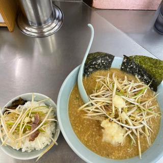 味噌ネギラーメン　半ライス(ラーメンショップ 野田店 )