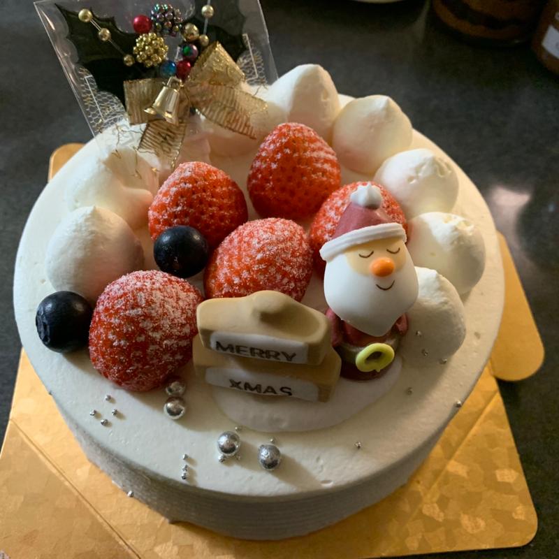 クリスマスケーキ(ダイニングカフェ&バー 「ロンド」（ 都ホテル 京都八条）)