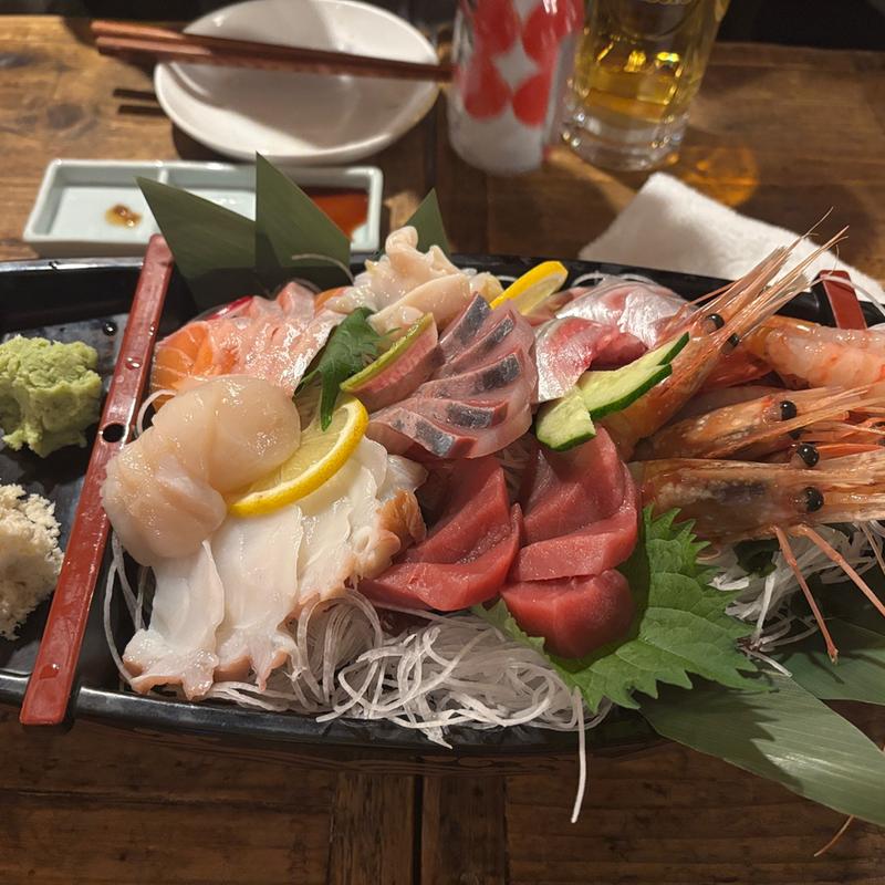 刺身盛り合わせ(海味 はちきょう いくら御殿)