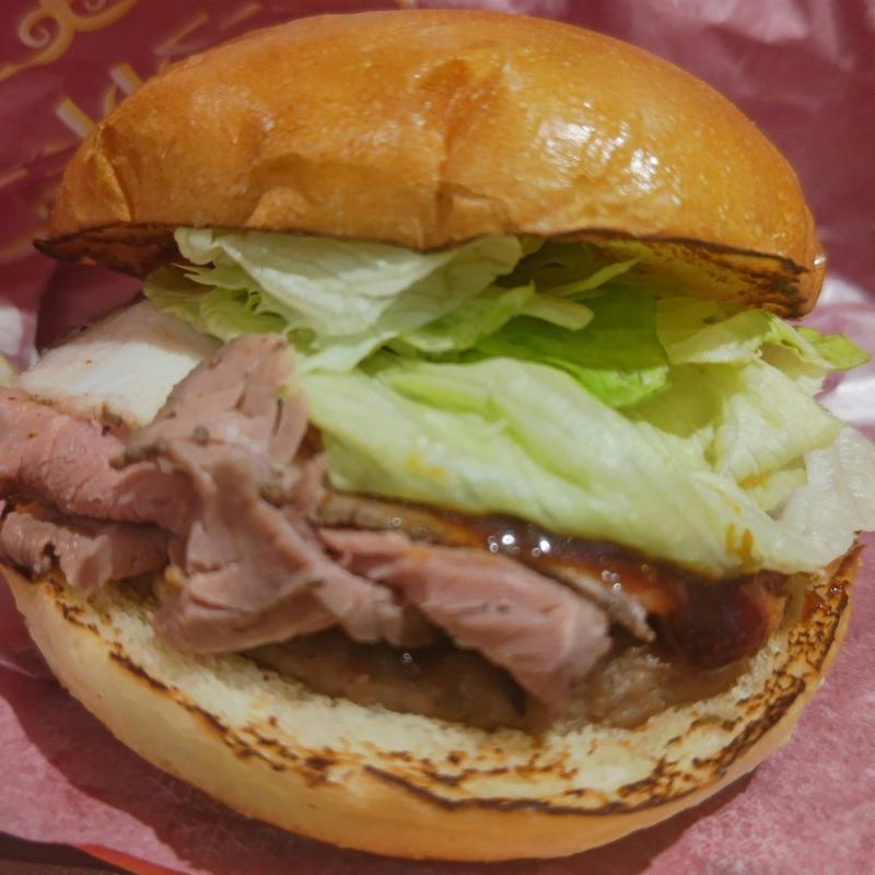 ローストビーフバーガー(ゼッテリア 上大岡店)