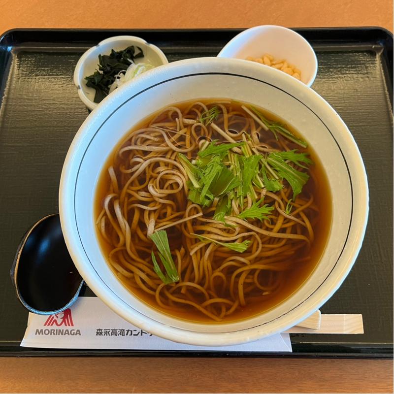 朝かけそば(森永高滝カントリー倶楽部レストラン )