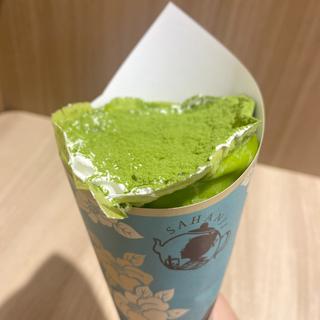 天空抹茶プリン