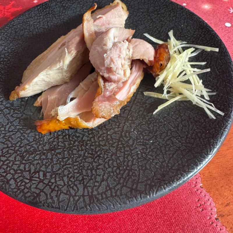 七面鳥のチャーシュー(麺や福々三座)