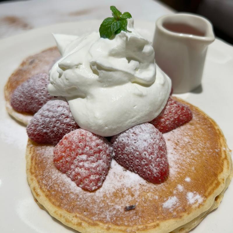 ストロベリーパンケーキ(オリジナルパンケーキハウス 博多店)