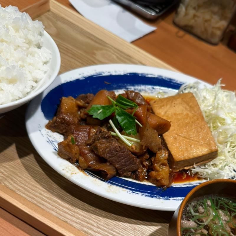 肉めし定食(肉めし岡もと 横浜十日市場店)