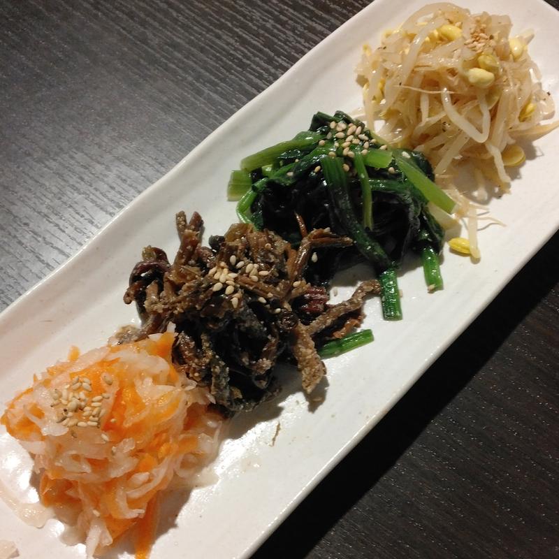 季節のナムル盛り合わせ( 青葉台焼肉 うしこぞう)