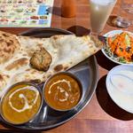 レディースセット　チキンカレー&マトンカレー(インド・ネパールレストラン カトマンズキッチン 小田原駅前店 KATHMANDU KITCHEN Odawara Eki Mae)