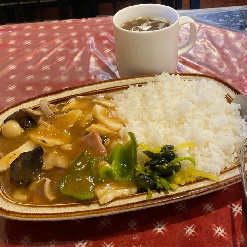 八宝菜飯(中華飯店 有明)