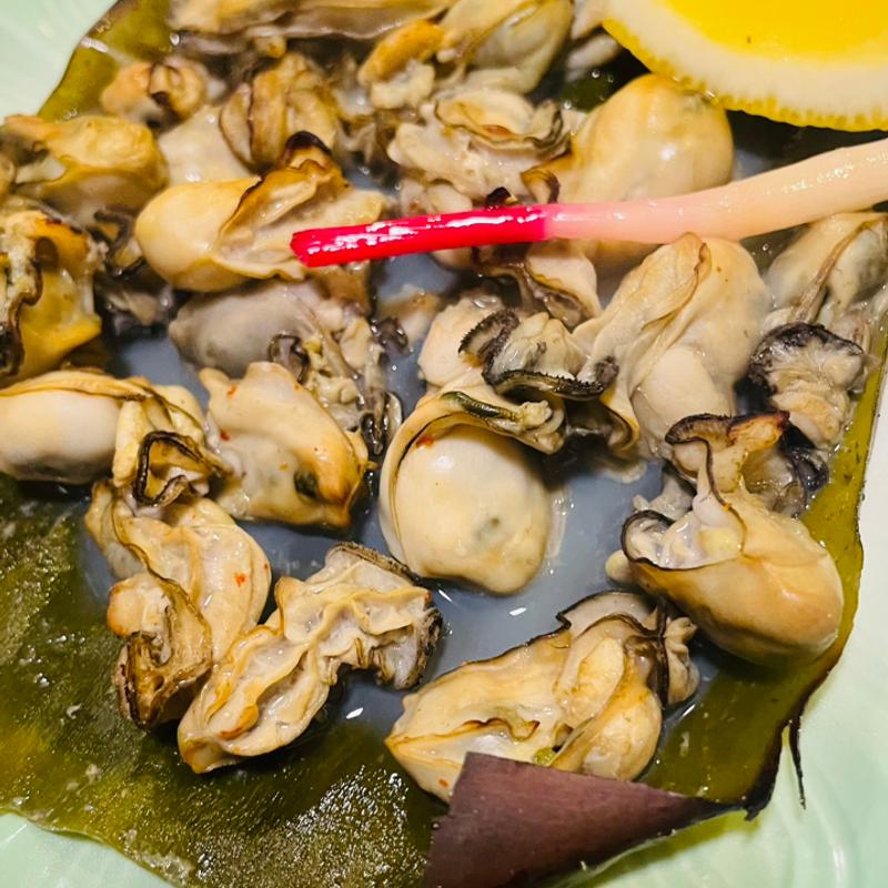 牡蠣の昆布焼き(わ食場 はす家 )