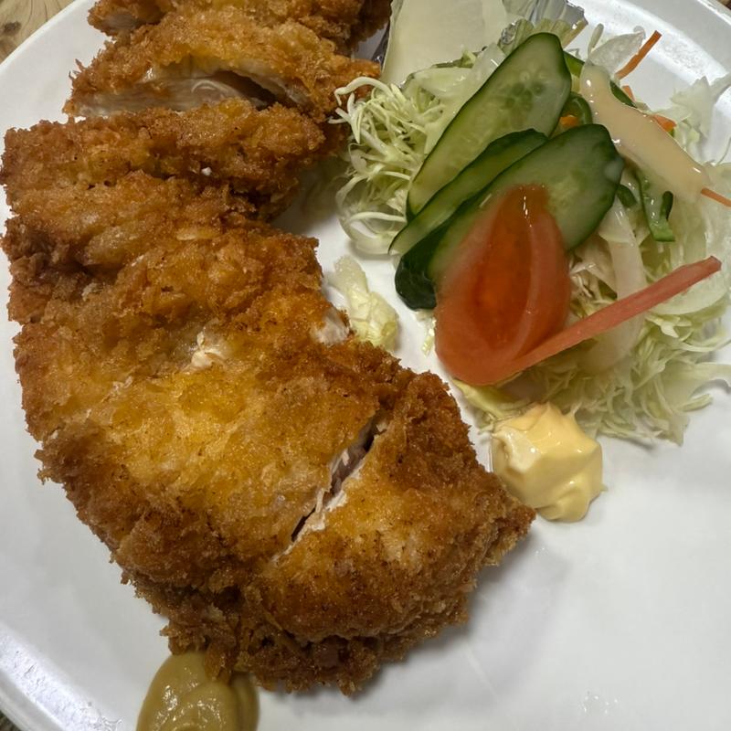 チキンカツ定食(日多地 )
