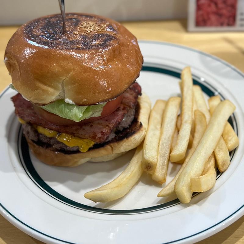 ベーコンチーズバーガー(Nori’s Burger（ノリーズバーガー）)