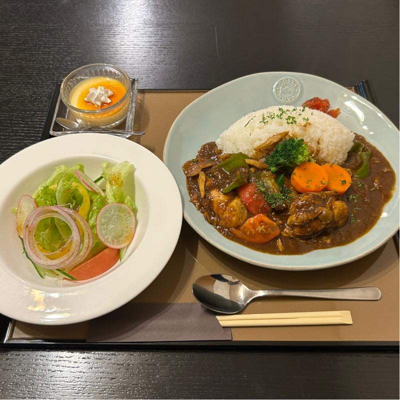 つくば鶏と野菜のカレー(ごはん・うなぎ はち)