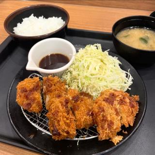 角煮かつ定食(松のや 千歳船橋店)