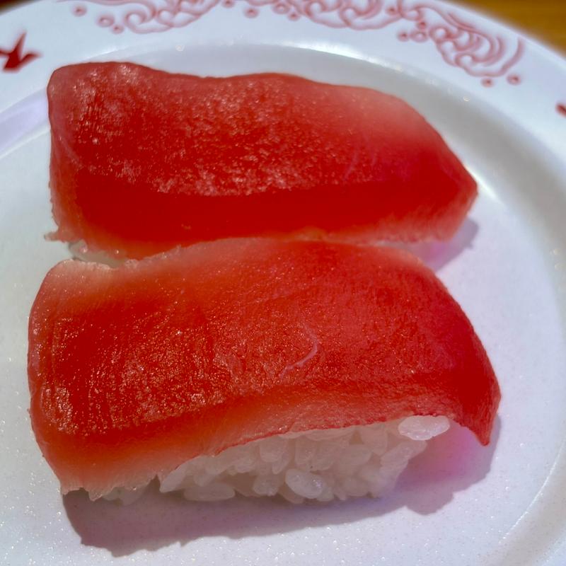 厳選まぐろ赤身(スシロー梅田茶屋町店)