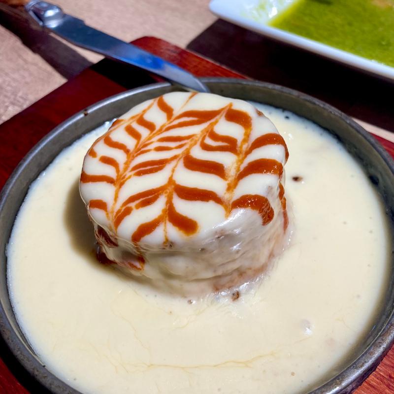 チーズお好み焼き(赤白 天王寺ミオ店)