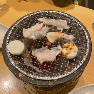 炭火七輪　焼きふぐ