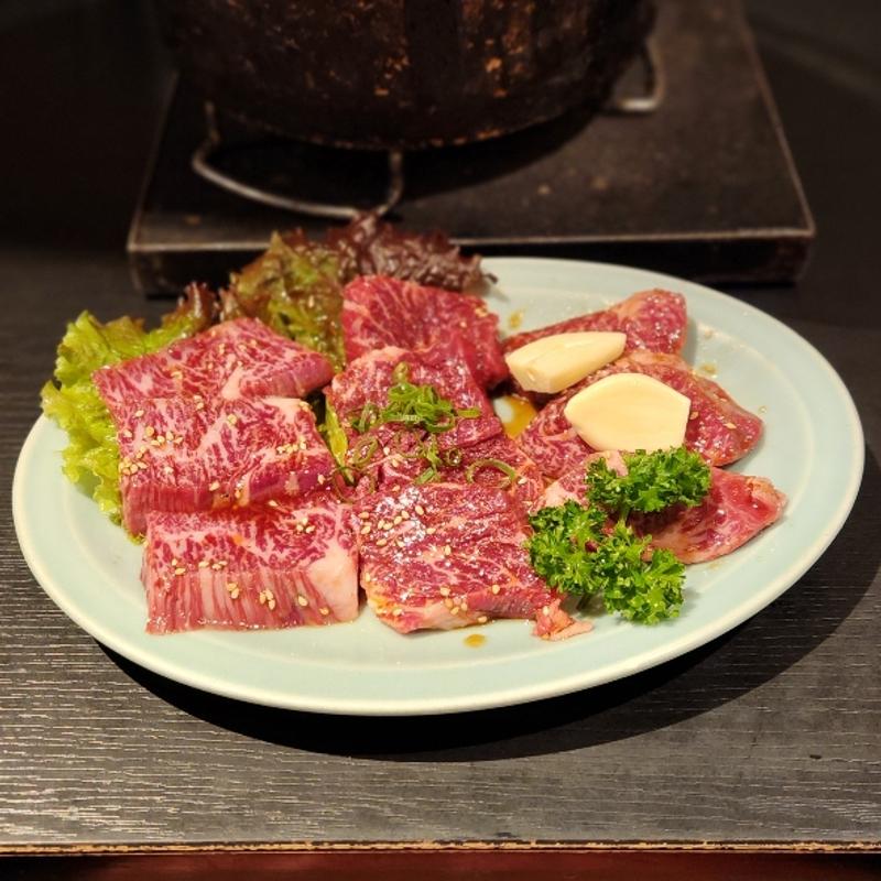 ハラミ3種盛り タレ(サガリ・並ハラミ・上ハラミ)(ソウル )