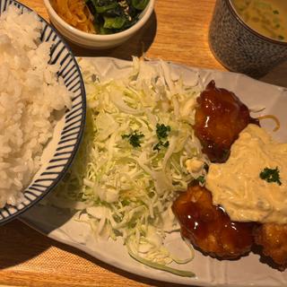 鶏南蛮ランチ(やきとり家 すみれ 武蔵小杉店)
