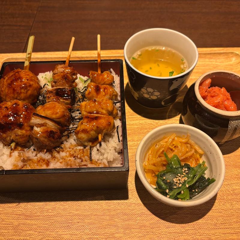 焼鳥丼定食(やきとり家 すみれ 武蔵小杉店)