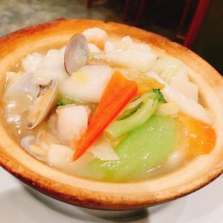 海鮮あんかけ土鍋ご飯(紅虎餃子房 広島店 )