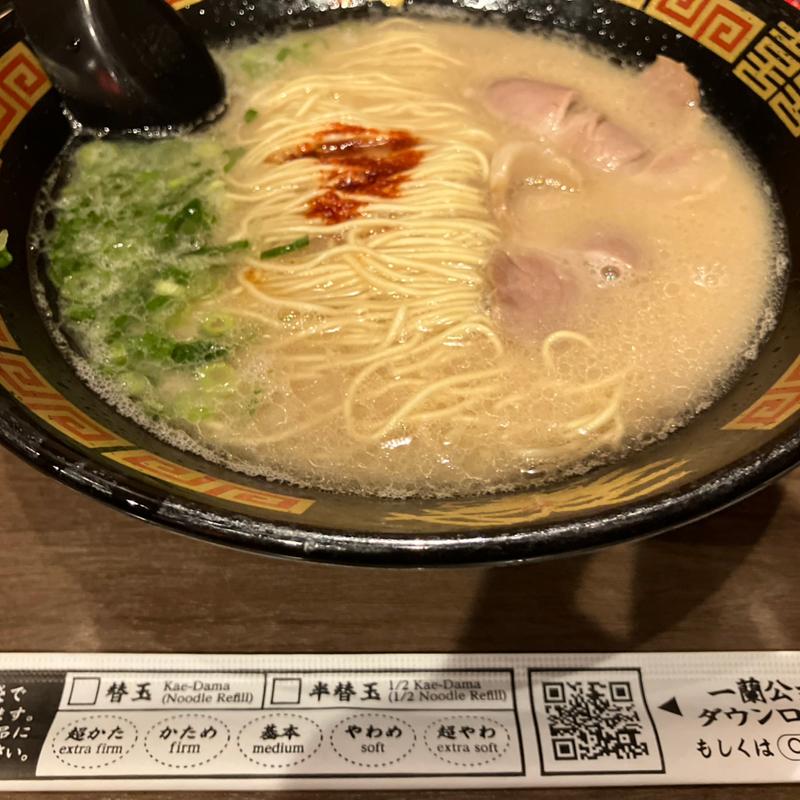 ラーメン(一蘭 豊橋店)