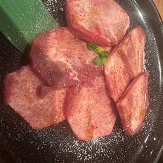 特選厚切りタン塩(焼肉　山河 亀有店 )
