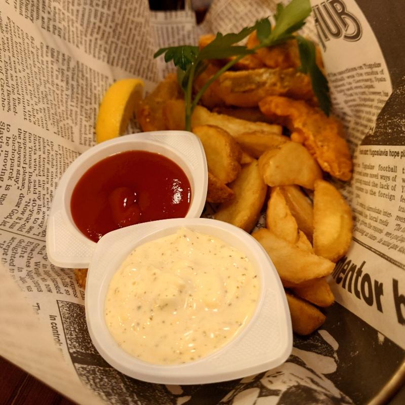 一口フィッシュ&チップス(HUBロッテシティホテル錦糸町店)