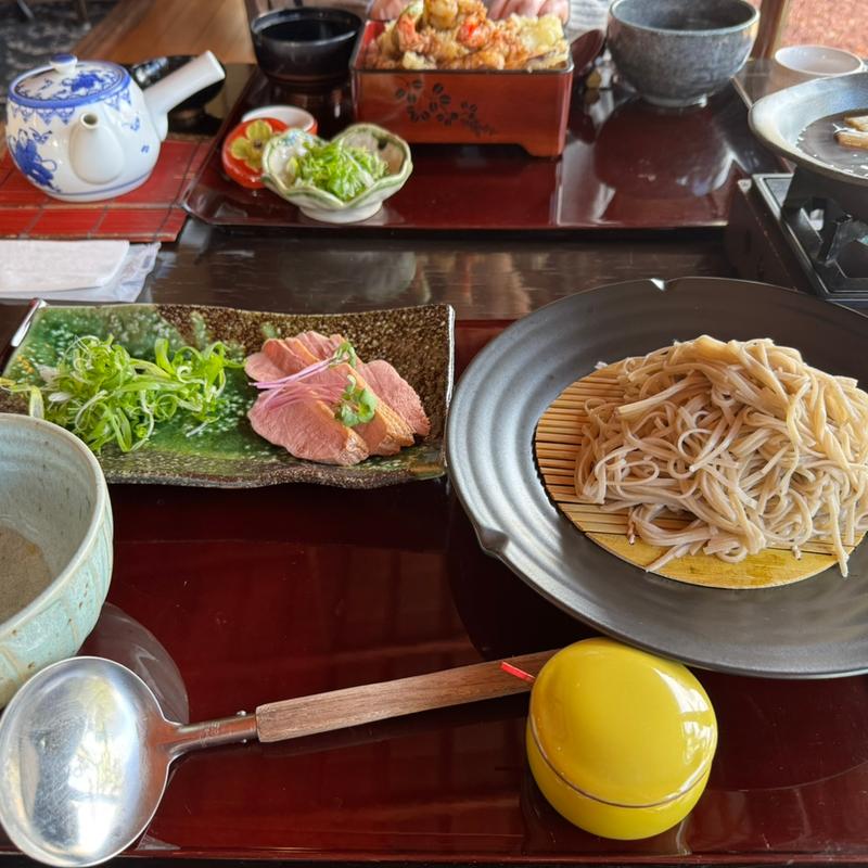 鴨鍋蕎麦(蕎麦 貴賓館 （【旧店名】箱根茶寮 椿山荘）)