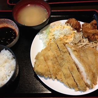 ジャンボチキン勝つ定食(ぢどり家船場店)