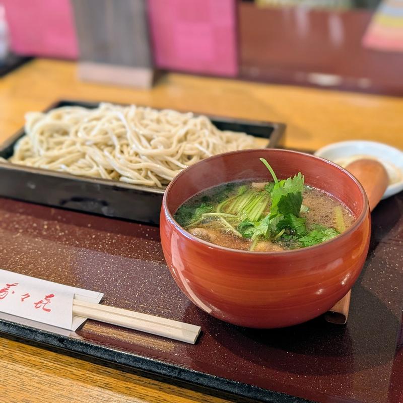 鴨せいろ(寿々喜)