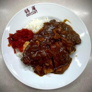 カツカレー(中華料理 鶴廣)