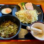 温玉つけ麺(手打ち中華そば 和屋)
