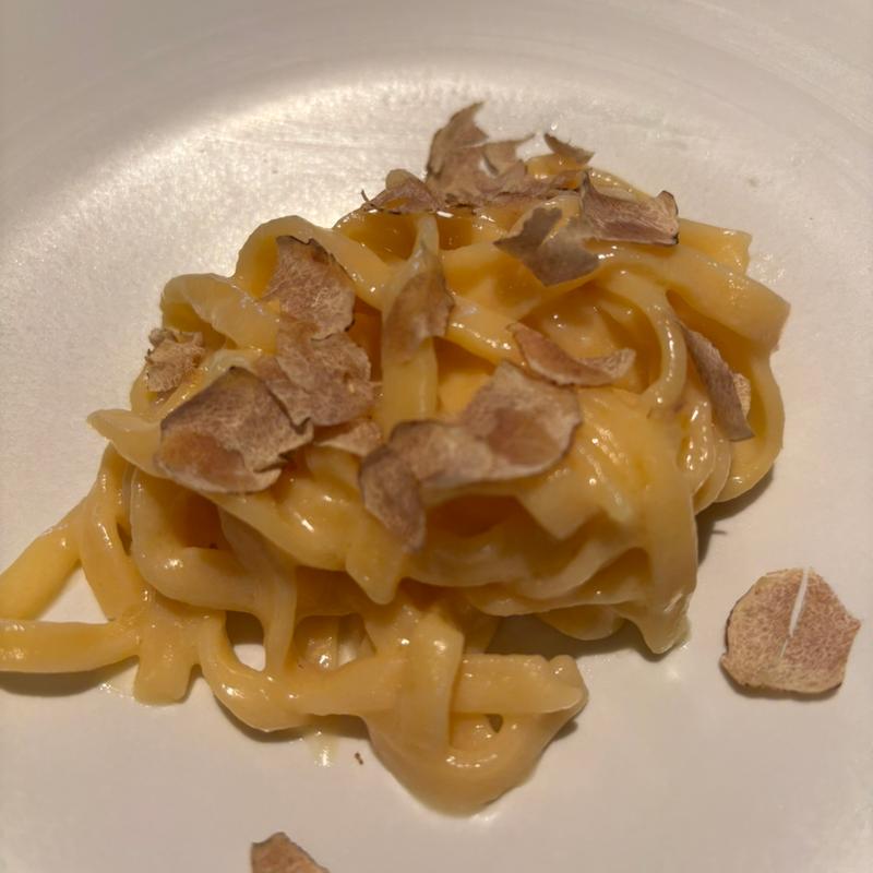 カーチェ•エ•ぺぺ　白トリフかけ(コンヴィヴィオ(Convivio))