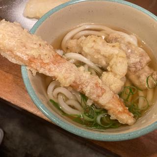 鶏天ちくわ天 温並(おにやんま 御茶ノ水店)