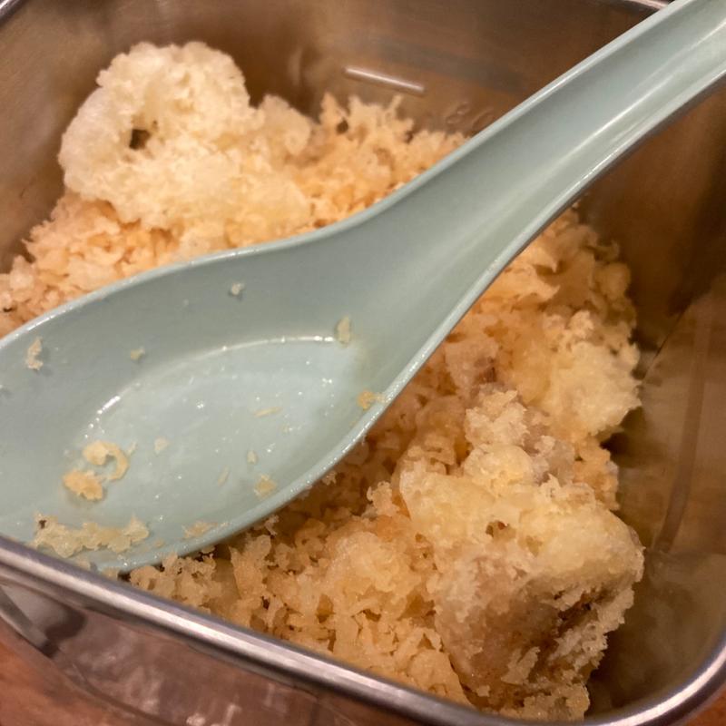 天かす(おにやんま 御茶ノ水店)